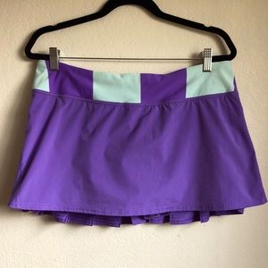 EUC lululemon Pacesetter Skirt - sz 10